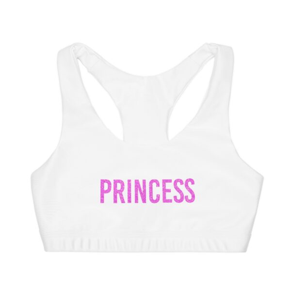 Girls' Double Lined Seamless Sports Bra (AOP)