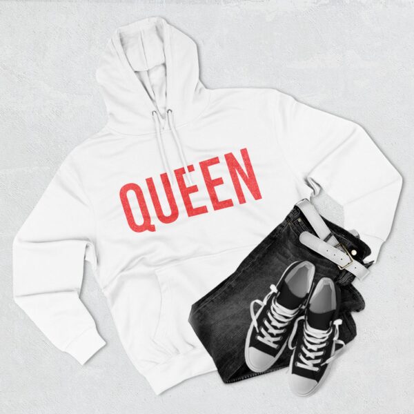 Three-Panel Fleece Hoodie - Image 3